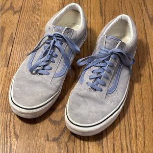 Vans men’s blue suede shoes. Size 11.5